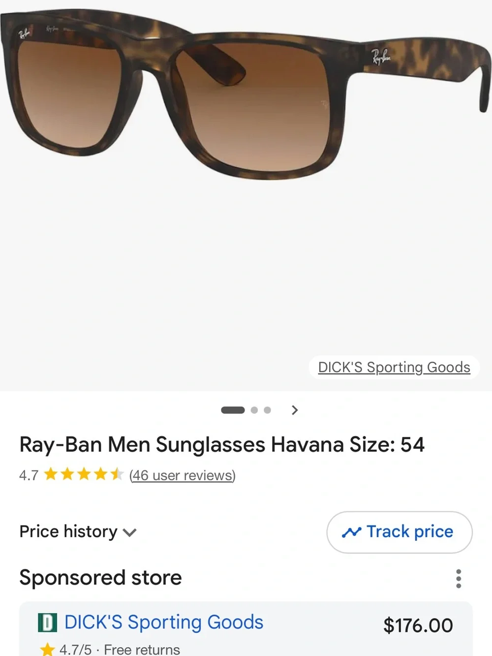 Ray-Ban Justin Sunglasses with Brown Polarized Lenses